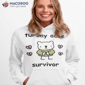 fourthwall tummy ache survivor shirt hoodie 1