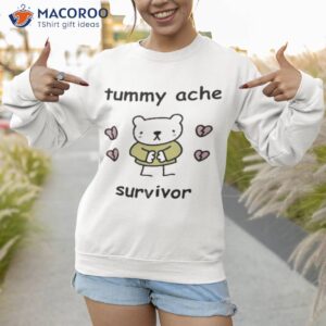 fourthwall tummy ache survivor shirt sweatshirt 1