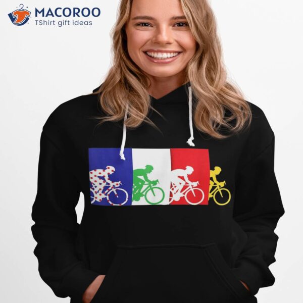 France Bicycle 2021 Or French Road Racing In Tour Shirt