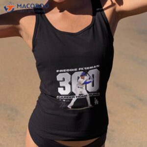 Freddie Freeman Los Angeles Dodgers 300 Career Home Runs Signature Shirt