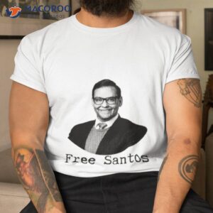 Free George Santos Black And White Shirt Free George Santos Black And White Shirt