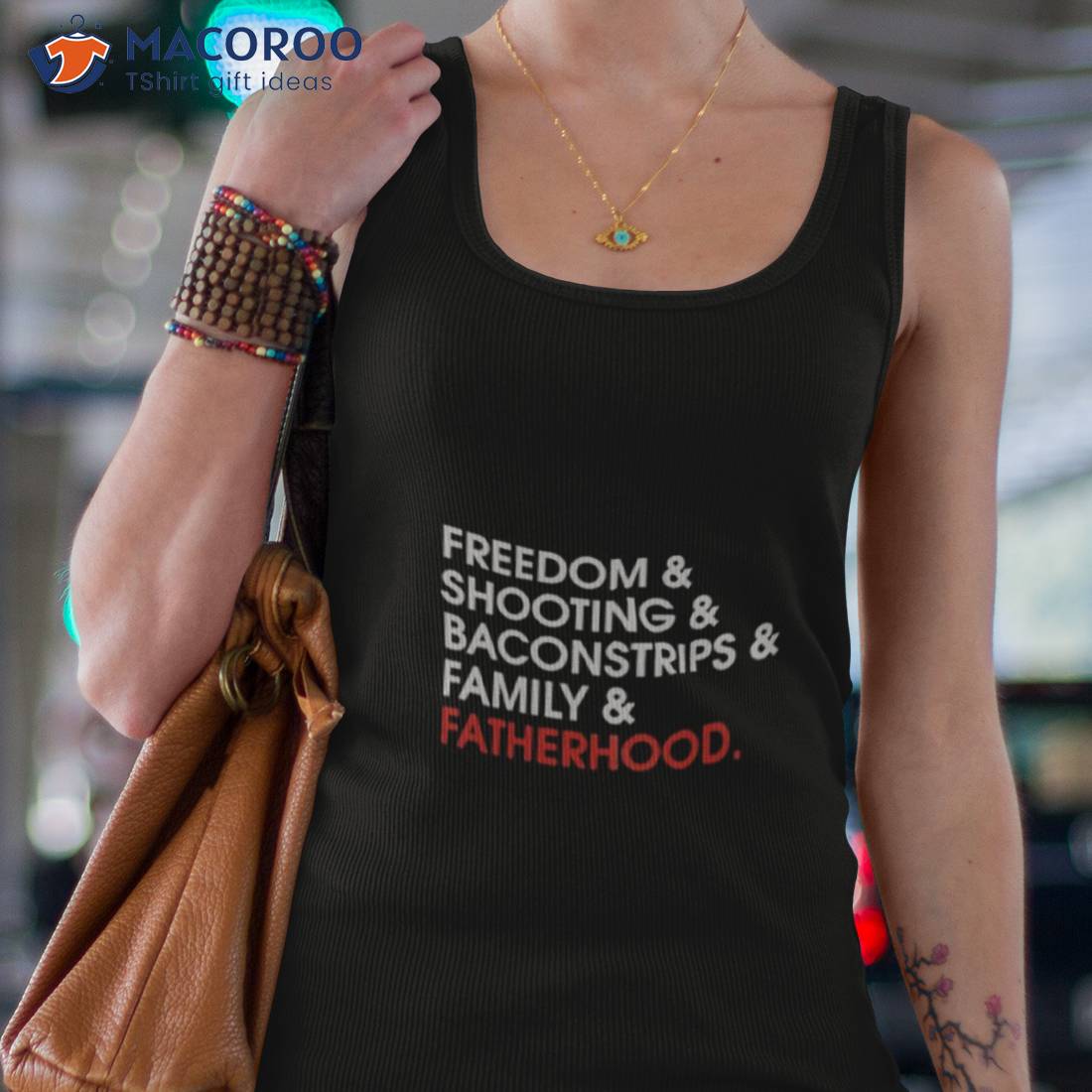 Freedom Shooting Baconstrips Family Fatherhood Shirt Freedom Shooting Baconstrips Family Fatherhood Shirt