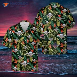French Foreign Legion Parachute Wings Hawaiian Shirt