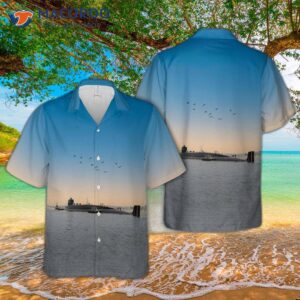 French Navy Redoutable-class Submarine (1967) Hawaiian Shirt
