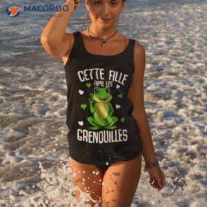 frog this girl loves frogs shirt tank top 3