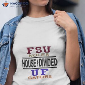 fsu noles house divided uf gator t shirt tshirt