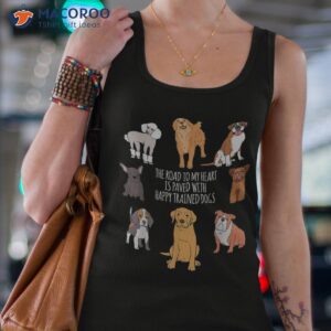 fun cute dog training trainer saying shirt tank top 4