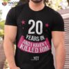 Funny 20th Wedding Anniversary Wife Gift Shirt 20 Years In