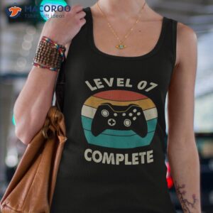 funny 7th wedding anniversary for couples level 7 complete shirt tank top 4