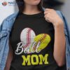 Funny Ball Mom Softball Baseball Gifts For Mothers Day Shirt