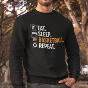 funny basketball for team sport player shirt sweatshirt