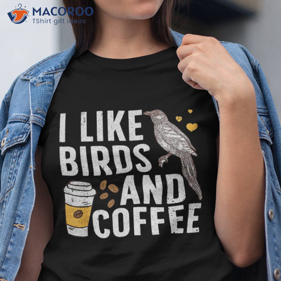 Funny Birds Coffee Design For Bird Lover Shirt