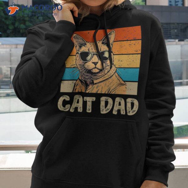 Funny Cat Dad Lovers Father’s Day Fathers Shirt