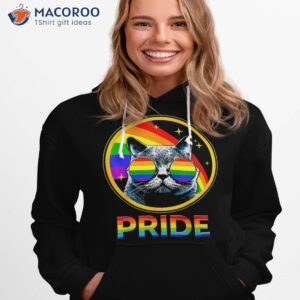 funny cat gay pride shirt rainbow sunglasses lgbtq lgbt hoodie 1