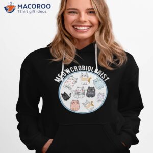 funny cat lovers meowcrobiologist shirt hoodie 1