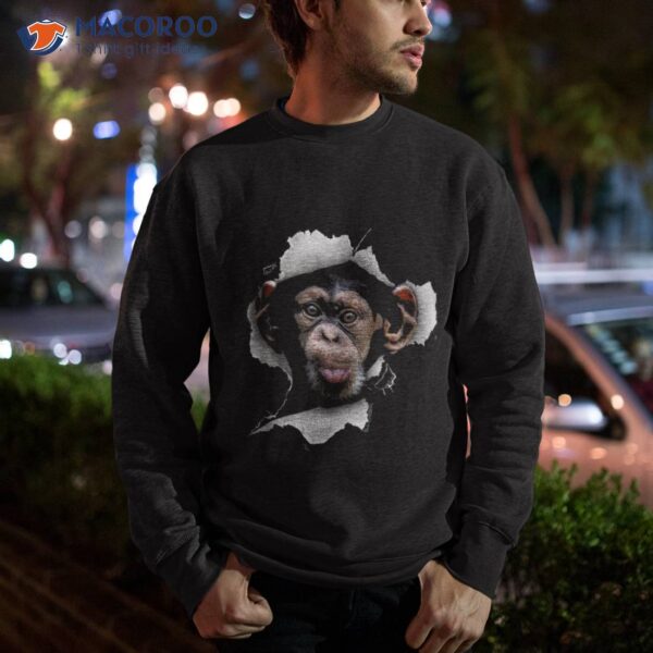 Funny Chimp, Monkey, Chimpanzee, Monkey Shirt