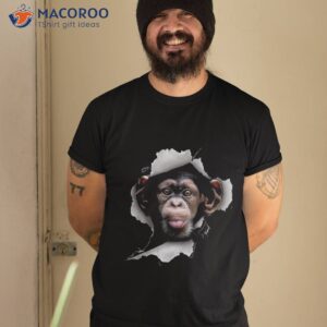 funny chimp monkey chimpanzee monkey shirt tshirt 2