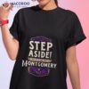 Funny Clan Montgomery Step Aside Scottish Clan Tartan Shirt