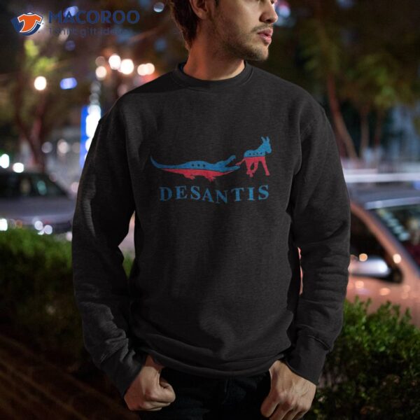 Funny Desantis Alligator Donkey 2024 President Shirt