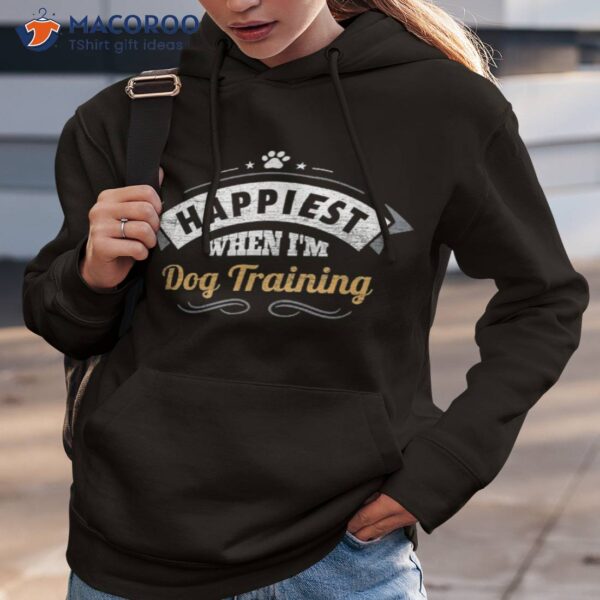 Funny Dog Training T Shirt. Trainer Gift