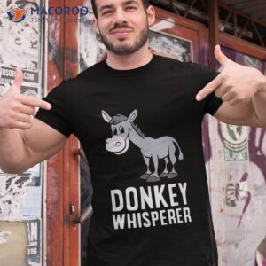 Easily Distracted By Donkeys Farm Petting Zoo Donkey Rides Shirt