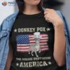 Funny Donkey Pox The Disease Destroying America Trump 2024 Shirt