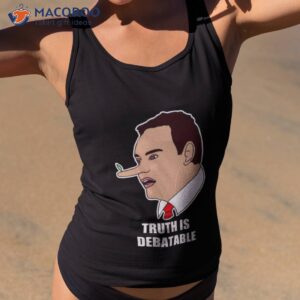 funny george santos congressman truth is debatable shirt tank top 2