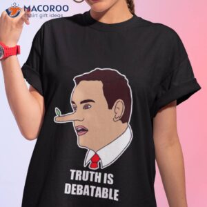 funny george santos congressman truth is debatable shirt tshirt 1