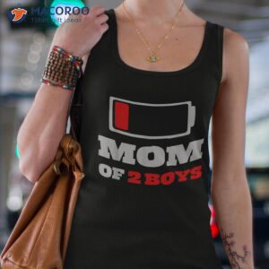 funny gift ideas for mother s day mom of 2 boys shirt tank top 4