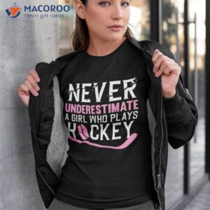 Funny Hockey Art For Girls Field Player Sport Shirt