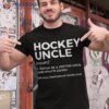 Funny Hockey Uncle Definition Shirt