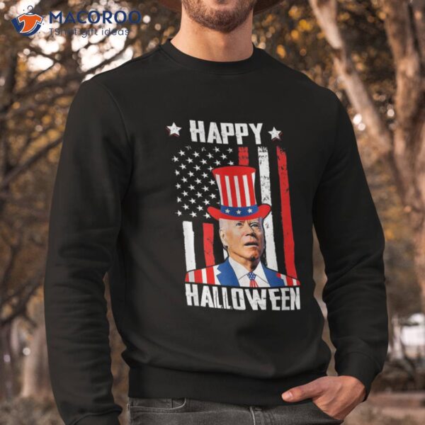 Funny Joe Biden Happy Halloween 4th Of July Outfit For Shirt