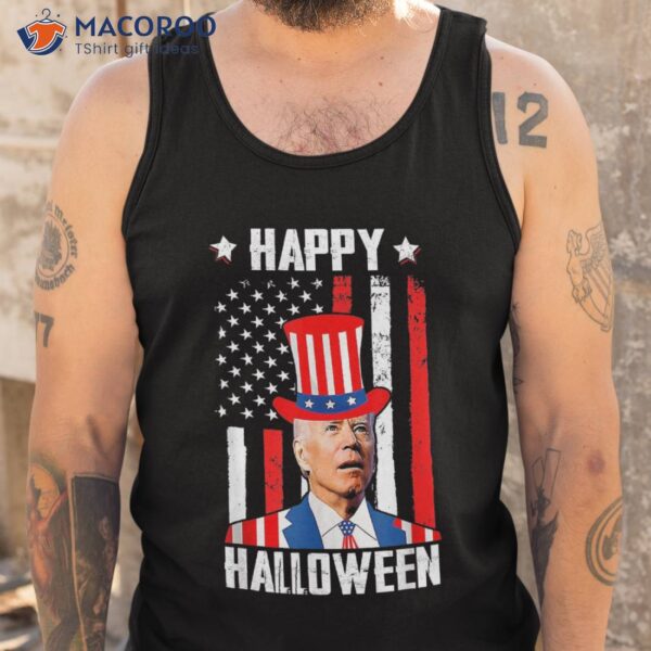 Funny Joe Biden Happy Halloween 4th Of July Outfit For Shirt