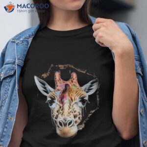 Funny Love Giraffe Animal Summer Graphic Shirt