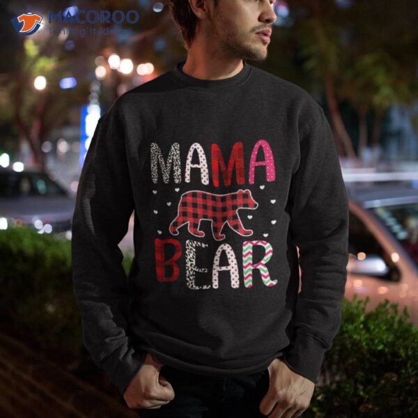 Funny Mama Bear Floral Don’t Mess With Mothers Day Shirt