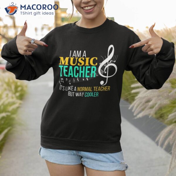 Funny Music Teacher T Shirt Cool Gifts