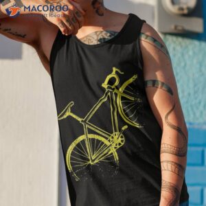 funny retro bike bicycle biking cyclist cycling lovers shirt tank top 1