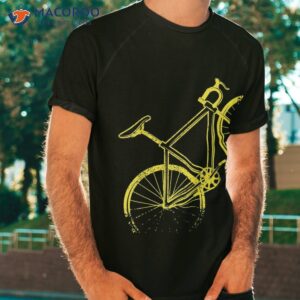 funny retro bike bicycle biking cyclist cycling lovers shirt tshirt