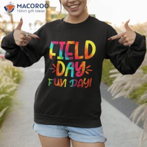 funny school field day fun tie dye 2023 teacher shirt sweatshirt 1