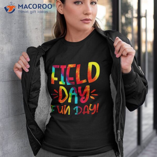 Funny School Field Day Fun Tie Dye 2023 Teacher Shirt