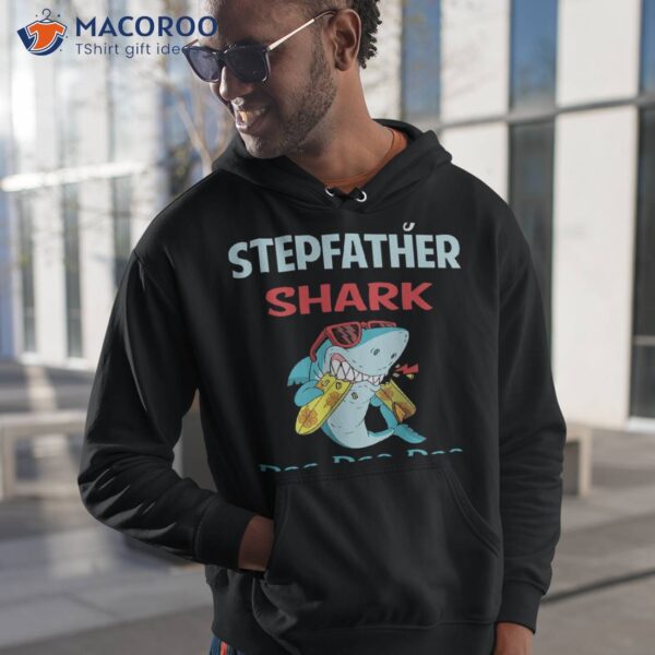 Funny Shark Stepfather Shirt