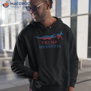 funny trump desantis 2024 america florida alligator donkey shirt hoodie 1