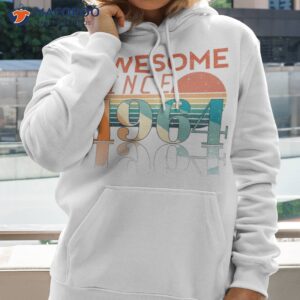 funny vintage 59th birthday awesome since 1964 anniversary gift t shirt hoodie