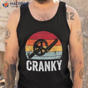 funny vintage cranky bike bicycle rider cycling lover gift shirt tank top