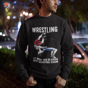 funny wrestling art for boy kids youth athlete shirt sweatshirt