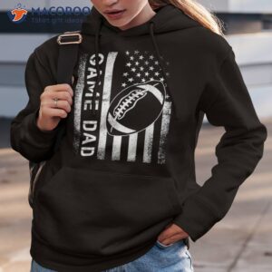 game day with american football usa flag lovers mom dad shirt hoodie 3