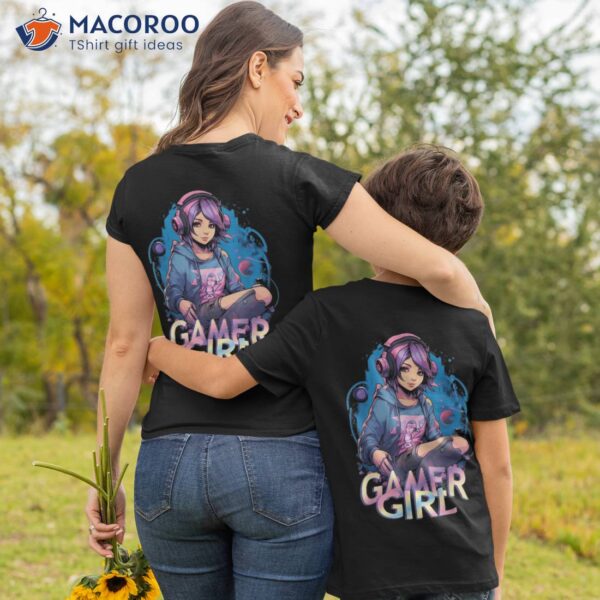 Gamer Girl Gaming Design Shirt