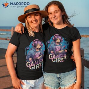 gamer girl gaming design shirt tshirt 3