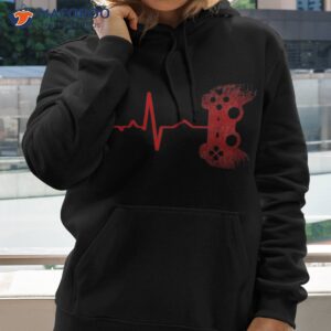 gamer heartbeat video games gaming boys teens shirt hoodie