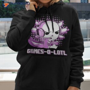 gamesolotl axolotl video gamer kawaii pastel goth anime shirt hoodie 2